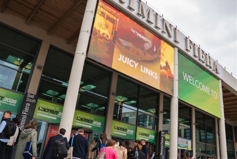 Macfrut verzeichnet bei der internationalen Teilnahme einen zweistelligen Zuwachs von +12%