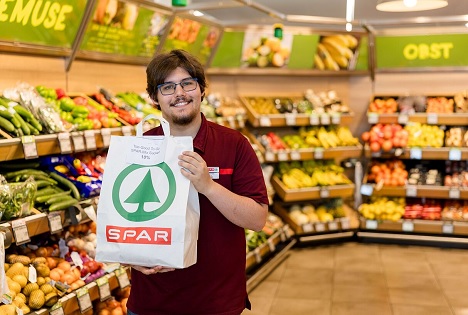 SPAR: 9.300 Too Good To Go-Sackerl gegen Lebensmittelverschwendung