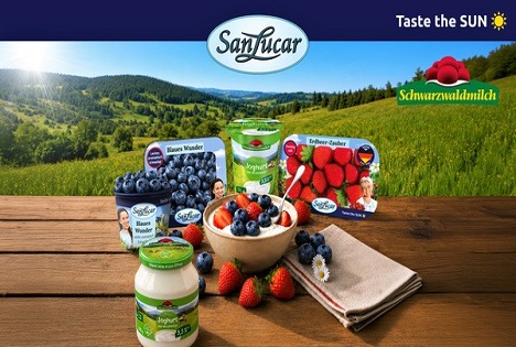 SanLucar und Schwarzwaldmilch feiern den Sommer mit fruchtig-cremigem Genuss