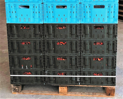 Fiordelisi steigert die Transporteffizienz mit Toscas wiederverwendbaren Active Lock Kisten