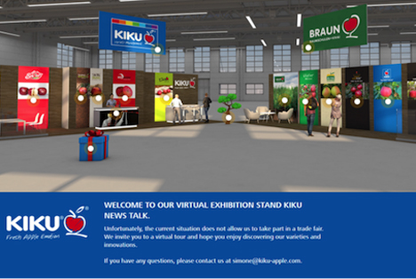 Besuch bei KIKUapplesfair.com - Die erste virtuelle Firmen-Messe