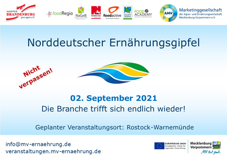 logo Norddeutscher Ernährungsgipfel am 02.09.2021