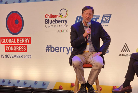 Chilenisches Blaubeer-Komitee auf Global Berry Congress 2022