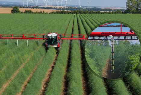 Neuheiten der expoSE und expoDirekt 2022: Vertikales Spritzsystem für den Pflanzenschutz im Spargel