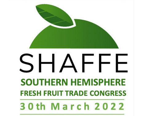 Logo neue Realität Obstexporteure Südhemisphäre Thema virtuellen SH Fresh Fruit Trade Congress