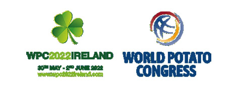 World Potato Congress (WPC) 2022