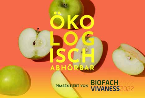 Biofach Vivaness podcast Ökologisch Abhörbar 2021. © sieben&siebzig