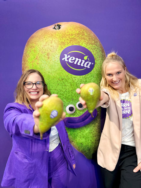 Nummer-1-Birne Xenia® erobert „Fruit Attraction“ mit neuem Gesicht
