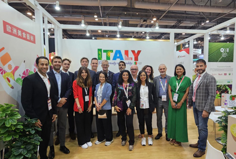 CSO-Italy-Gruppe hat an der Asia Fruit Logistica teilgenommen