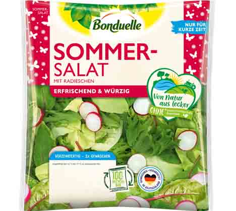 Sommersalat: 150-g-Beutel. Foto © Bonduelle