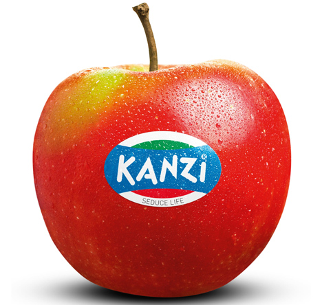 Kanzi® der Power-Apfel. Rot. Knackig. Süß-säuerlich. Foto © "obs/Kanzi®"