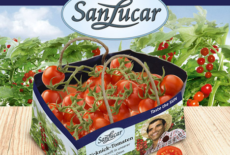 Natürlich verpackt: SanLucar präsentiert tunesische Tomaten in der Naturtüte