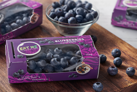 Berries Pride präsentiert neue nachhaltige Blaubeeren-Verpackung