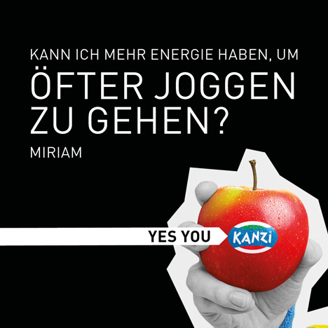 Kanzi Yes you KANZI“ Online-Kampagne Foto © EFC N V