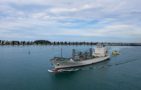 Schiff MV Kakariki. Foto © Jamie Troughton, Dscribe Media.