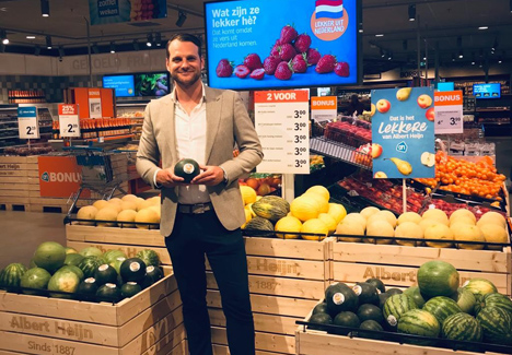 Foto Jurian Simons, Obstkäufer bei Albert Heijn. Foto © Albert Heijn