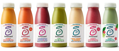 innocent 250ml Smoothies. Foto © innocent Deutschland GmbH