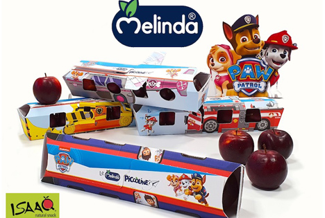 Isaaq®/Melinda/Paw Patrol Partnerschaft: Limited edition Verpackung