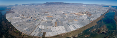 Südspanischen Solargewächshäusern Foto ©  südspanischen Solargewächshäusern