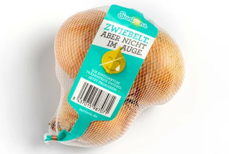 Bei Zubereitung der neuen Sorte kommen keine Tränen mehr. REWE Sunions Zwiebel. Foto © REWE