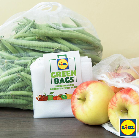 Reusable Lidl Green Bag. Foto © Lidl