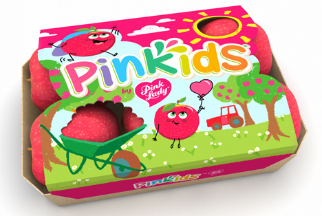 PinKids®-Verpackung. Foto © Pink-Lady® 