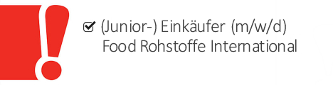 Neues Stellenangebot