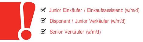 Neue Stellenangebote